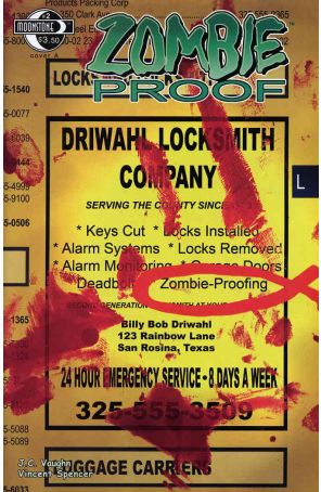 Zombie Proof 2A published by Moonstone with cover art by Vincent Spencer