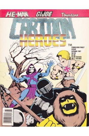 Cartoon Heroes Magazine 1 published by Movieland