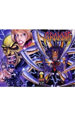 Araknis (Mini-Series) 1 published by Mushroom with cover art by Michael Ortiz