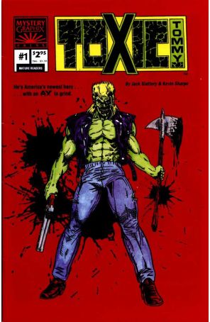 Toxic Tommy 1 published by Mystery with cover art by Kevin Sharpe, Jack Slattery