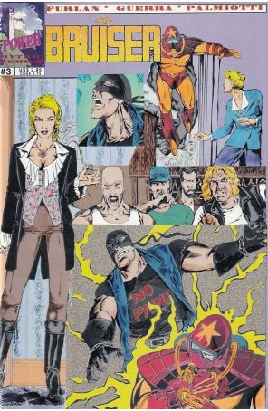The Bruiser 3 published by Mythic with cover art by Dan Ng and Patrick Lee