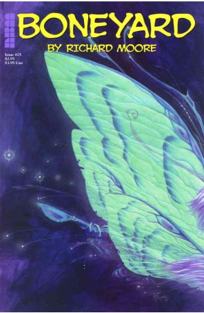 Boneyard 25 published by NBM with cover art by Richard Moore