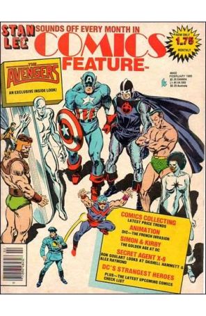 Comics Feature 41 published by NBM