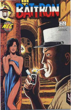 Battron 1 published by NEC with cover art by Wayne Vansant