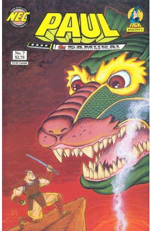 Paul the Samurai 7 published by NEC with cover art by Dave Garcia