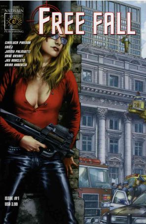 Free Fall 1 published by Narwain with cover art by Jay Anacleto