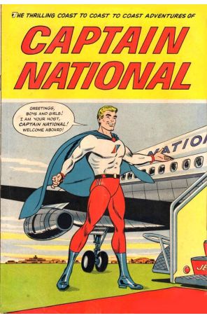 Captain National 1 published by National Airlines