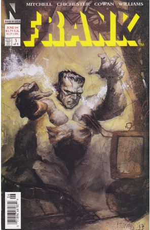 Frank (Nemesis) 3 (Newsstand) published by Nemesis with cover art by Kent Williams