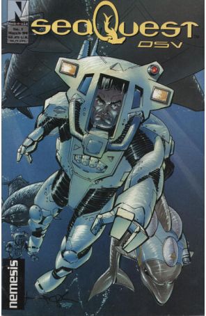 SeaQuest 1A published by Nemesis with cover art by Howard Chaykin