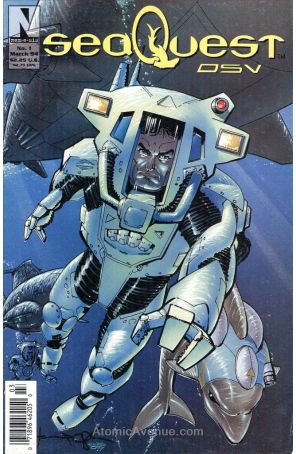 SeaQuest 1 (Newsstand) published by Nemesis with cover art by Howard Chaykin