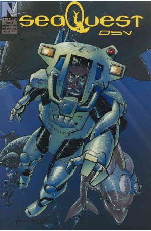 SeaQuest 1 published by Nemesis with cover art by Howard Chaykin