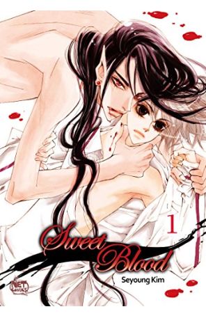Sweet Blood 1 published by Netcomics with cover art by Seyoung Kim