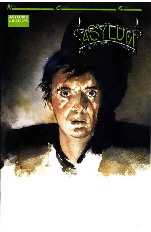 Asylum (NCG) 2 published by New Comics Group with cover art by Jon J. Muth
