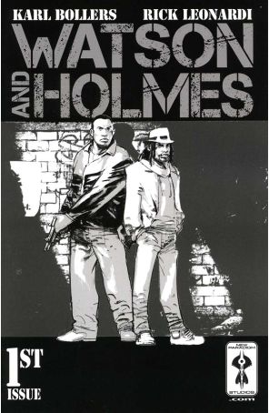 Watson and Holmes 1B published by New Paradigm with cover art by Rick Leonardi