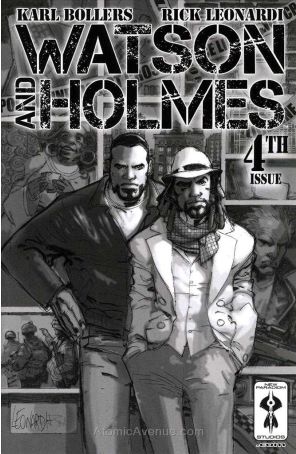 Watson and Holmes 4B published by New Paradigm with cover art by Rick Leonardi