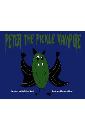 Peter The Pickle Vampire TPB 1 published by Nicholas Niosi with cover art by Ava Niosi