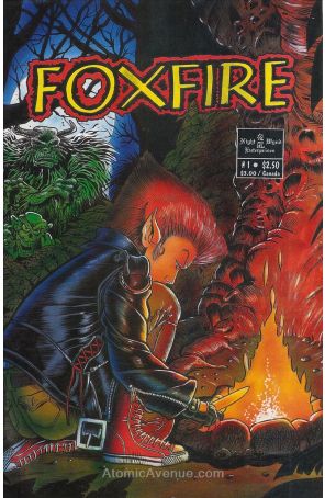 Foxfire (Night Wynd) 1 published by Night Wynd with cover art by Barry Blair