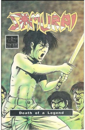 Samurai: Death of a Legend 3 published by Night Wynd with cover art by Roger Camm