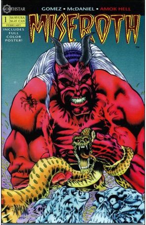 Miseroth: Amok Hell 1SC published by Northstar with cover art by Adam McDaniel