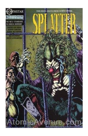 Splatter (Northstar) 8 published by Northstar with cover art by Kyle Hotz