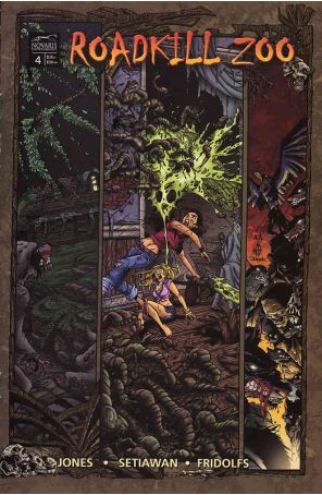 Roadkill Zoo 4 published by Novaris with cover art by Nick Bradshaw