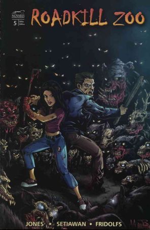 Roadkill Zoo 5 published by Novaris with cover art by Nick Bradshaw