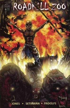 Roadkill Zoo 6 published by Novaris with cover art by Jeff Rebner
