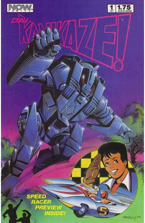 Dai Kamikaze! 1 (2nd) published by Now with cover art by Ken Steacy