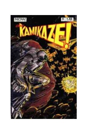 Dai Kamikaze! 4 published by Now with cover art by Tom Morgan