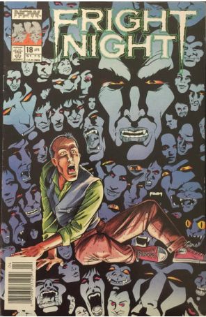 Fright Night 18 (Newsstand) published by Now with cover art by James Lyle