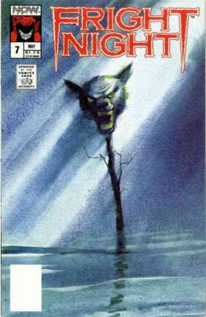 Fright Night 7 published by Now with cover art by Corey Wilkinson