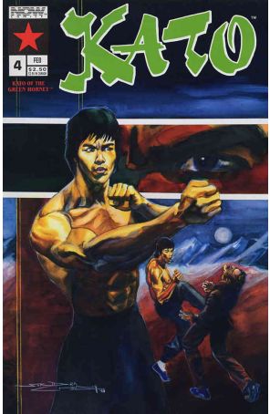 Kato of the Green Hornet 4 published by Now with cover art by Sandra Chang