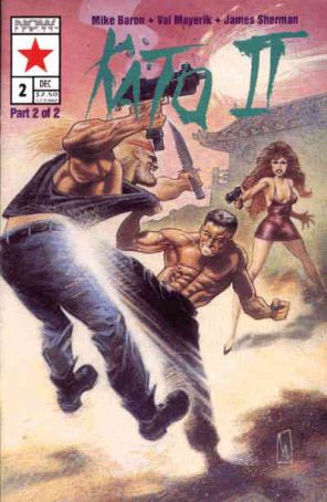 Kato of the Green Hornet II 2 published by Now with cover art by Val Mayerik