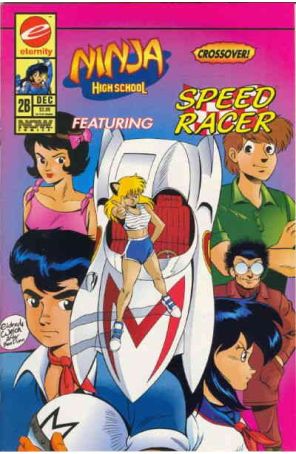 Ninja High School Featuring Speed Racer 2B published by Now with cover art by Tim Eldred
