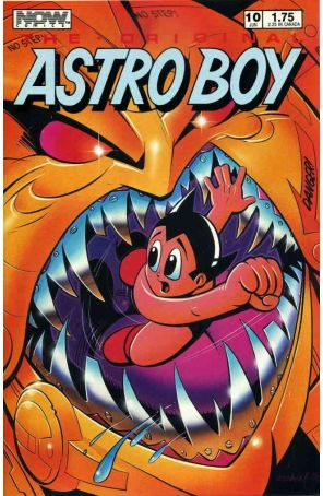 The Original Astro Boy 10 published by Now with cover art by Ken Steacy