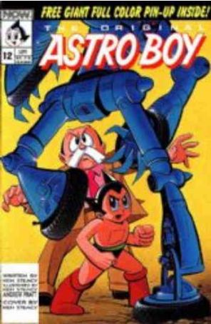 The Original Astro Boy 12 published by Now with cover art by Ken Steacy