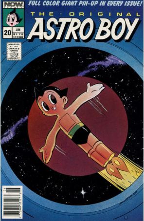 The Original Astro Boy 20 (Newsstand) published by Now with cover art by Brian Thomas