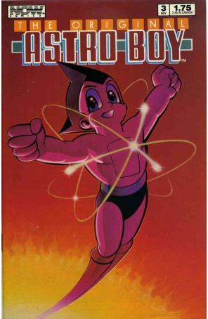 The Original Astro Boy 3 published by Now with cover art by Ken Steacy