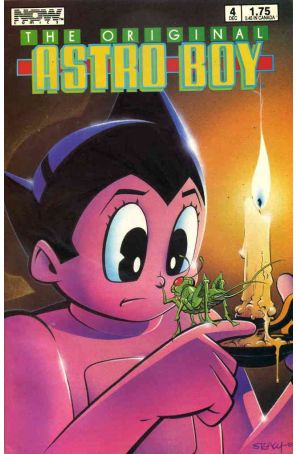 The Original Astro Boy 4 published by Now with cover art by Ken Steacy