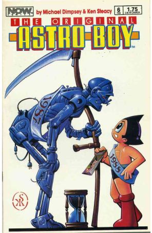 The Original Astro Boy 6 published by Now with cover art by Ken Steacy