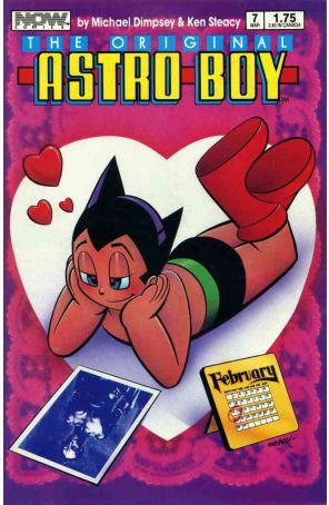 The Original Astro Boy 7 published by Now with cover art by Ken Steacy