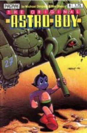The Original Astro Boy 8 published by Now with cover art by Ken Steacy