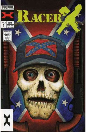 Racer X (2nd Series) 1 published by Now with cover art by Konrad Fahrner