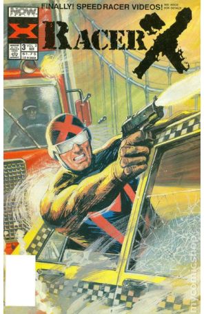 Racer X (2nd Series) 3 published by Now with cover art by Ricardo Villagrán