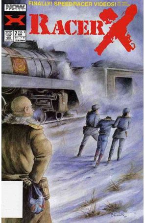 Racer X (2nd Series) 7 published by Now with cover art by Szczudlo