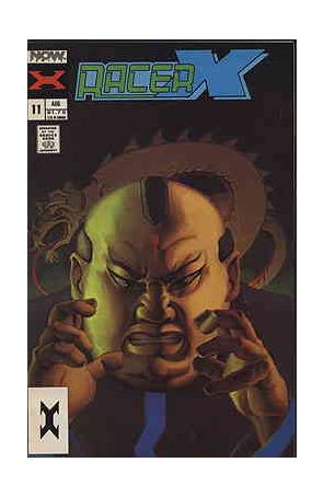 Racer X 11 published by Now with cover art by Konrad Fahrner