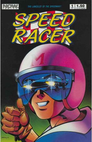 Speed Racer (1st Series) 1 published by Now with cover art by Ken Steacy