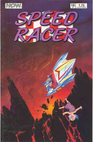 Speed Racer (1st Series) 10 published by Now with cover art by Steve Leialoha