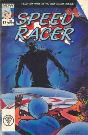 Speed Racer (1st Series) 17 published by Now with cover art by Brian Thomas