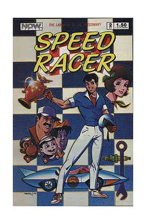 Speed Racer (1st Series) 2 published by Now with cover art by Ken Steacy